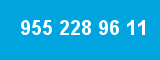 955 228 96 11 955 228 96 11